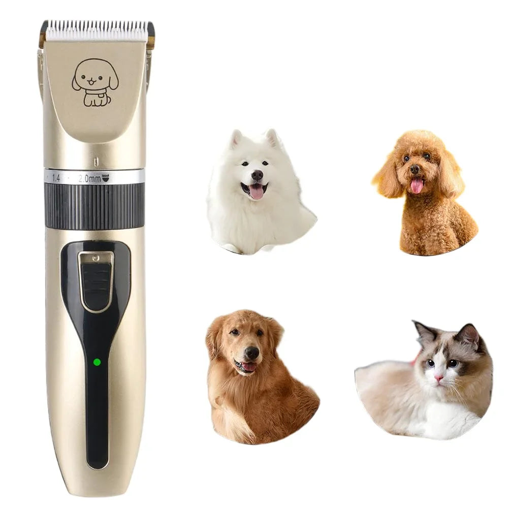 Cortapelos Eléctrico para Mascotas – Recortador Profesional para Perros y Gatos