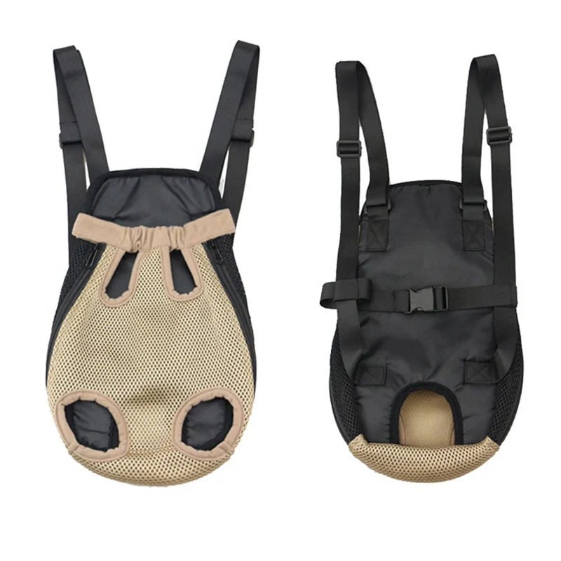 Mochila Transportín Transpirable para Perros Pequeños – Cómoda y Segura para Viajes