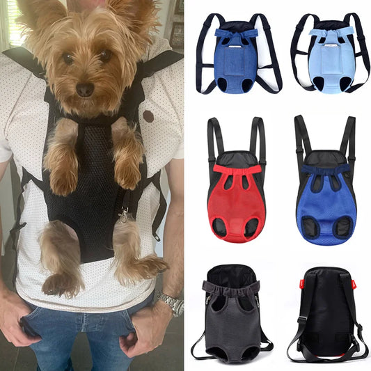 Mochila Transportín Transpirable para Perros Pequeños – Cómoda y Segura para Viajes