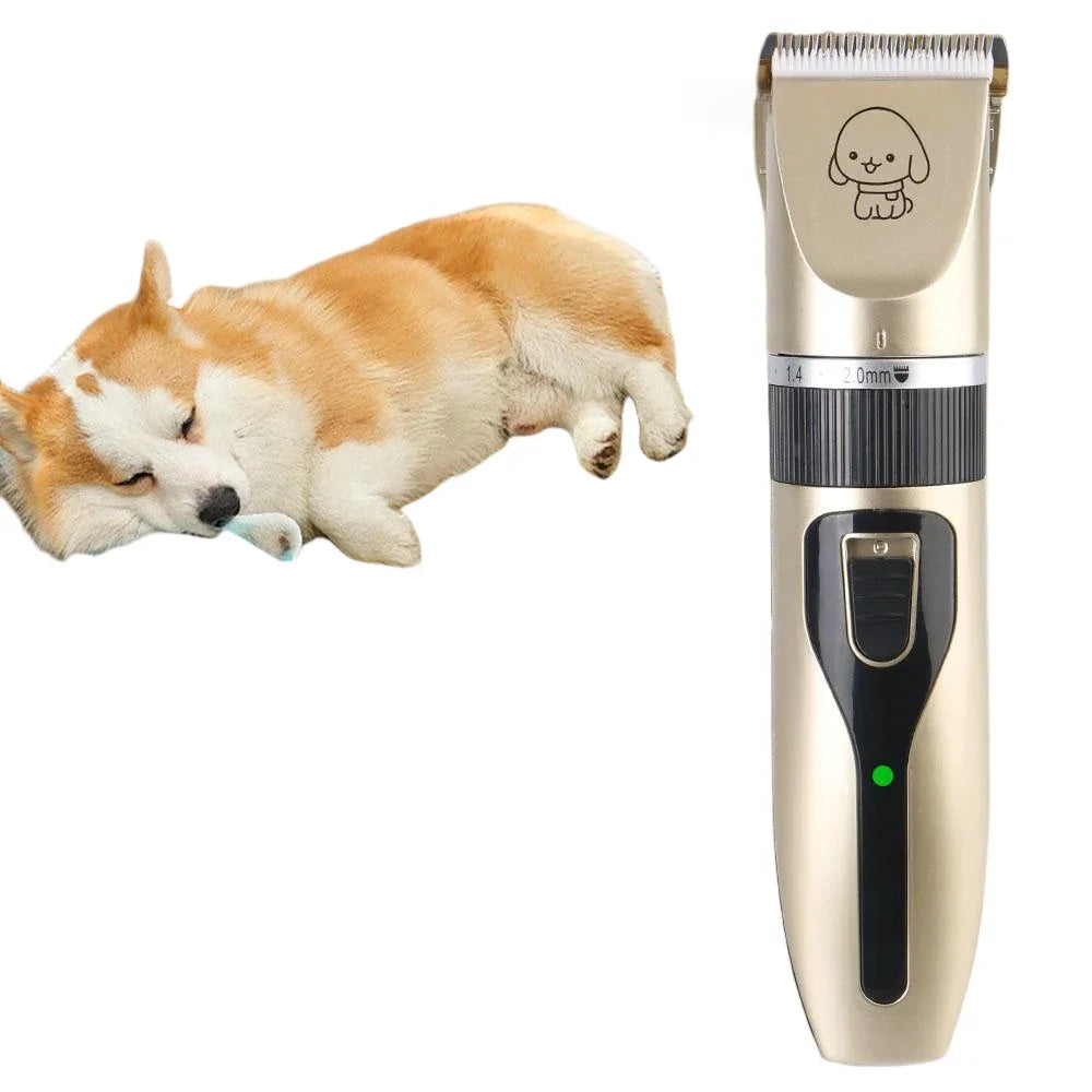 Cortapelos Eléctrico para Mascotas – Recortador Profesional para Perros y Gatos